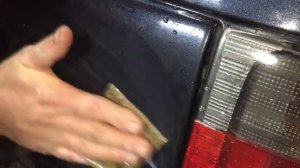 "Как убрать царапину на кузове авто без покраски своими руками." Ваз 2112