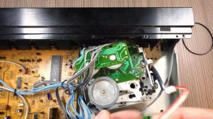 Быстрый ремонт кассетной деки Sony TC-K590, замена пассика