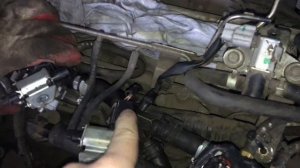 Снятие форсунок на Nissan Murano.