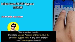 Infinix Note 30 FRP Bypass | Infinix X6833B | x6711 Google Account Bypass 2023