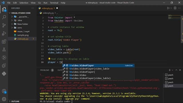 How To Make Video Player In Python смотреть онлайн