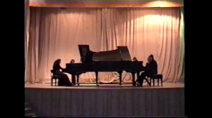 А. Шнитке "Ревизская сказка" обр. для двух фортепиано В. Боровикова Эльвира и Анатолий Полонские