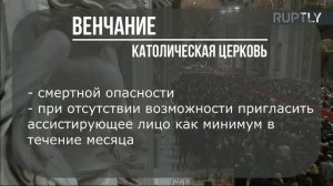 Q! Таинство венчания в православии и католичестве