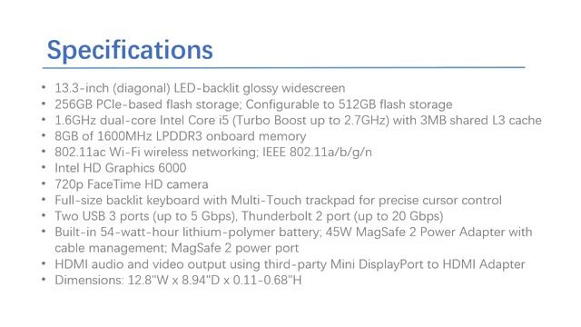 Latest Apple MacBook Air MMGG2LL A 13 3 Inch Laptop Overview смотреть онлайн