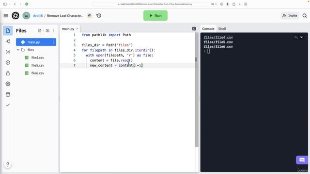 Remove Last Character from Multiple Files | Automate Everything with Python