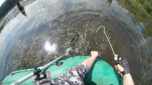 СПИННИНГ ПЛЮС РОГАТКА = САЗАН 8 КГ! РЫБАЛКА С РОГАТКОЙ #70