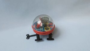 Механическая заводная игрушка СССР ЛУНОХОД