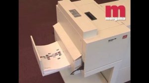 Видео работы буклетмейкера Morgana Plockmatic BM 60