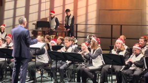 Адриан Андреевский в духовом оркестре ДМШ Дунаевского. Марш Родецкого, И Штраус.