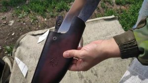 сербский нож и вилка барбекю