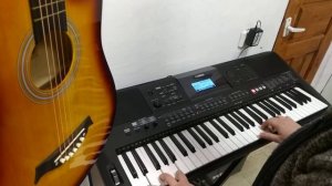 синтезатор ( yamaha psr E 463)  конь любэ