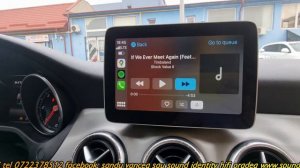 MERCEDES CLA W117 APPLE CARPLAY ANDROID AUTO SCREEN MIRRORING USB VIDEO