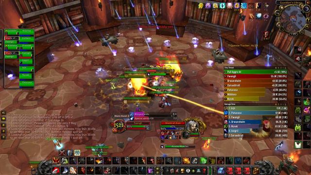 WoW TBC Classic arms warrior pve Karazhan Shade of Aran kill 8 смотреть онлайн