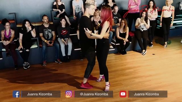 JUANRA & SANDRA - URBAN KIZZ SPAIN Kizomba Sky 2018 Madrid Ja ta bater смотреть онлайн