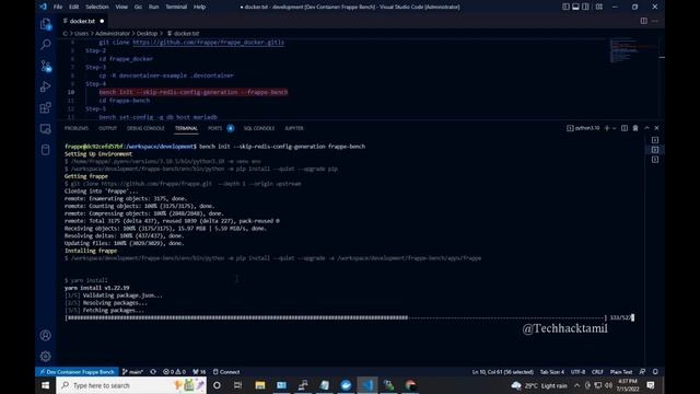 How To Install ERPNext  Using Docker On Windows || Docker