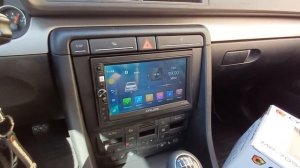 Установка 2DIN android на Audi A4 вместо штатного.