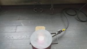 плавка бронзы. непрерывная съёмка. Печь для тигеля объемом 5 кг по меди.