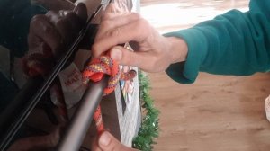 Идея крепления  троса  к  лебедке . Очередной  креатив ))