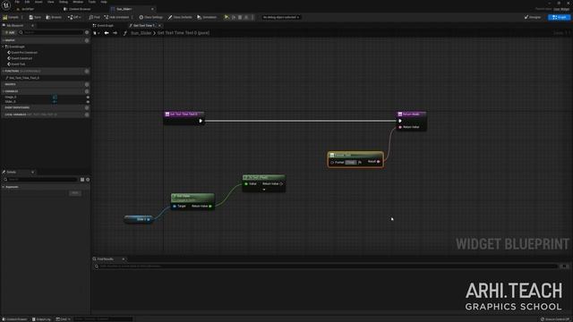 Управление солнцем слайдером с помощью блюпринта | Blueprints в Unreal Engine 5