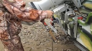 Самодельный упор для лодочного мотора