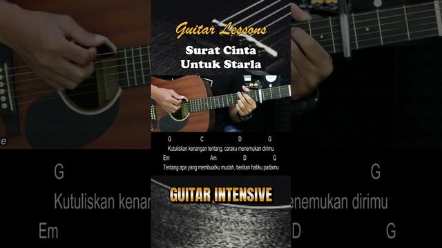 Surat Cinta Untuk Starla - Virgoun | Tutorial Chord Gitar Mudah dan Lirik