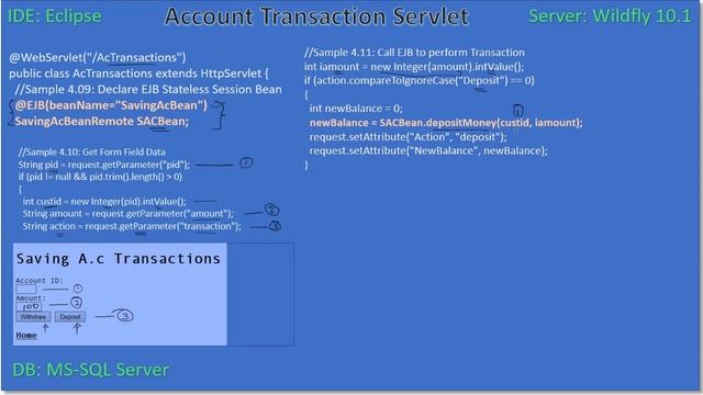 JPA EJB CRUD | Part 4 - Servlet Layer | JavaEE EJB JPA Tutorials #18