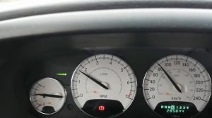 Расход Додж Стратус 2,4 АКПП при 80 км/ч.