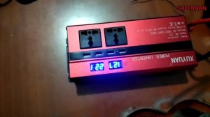 Unboxing and Testing Power Inverter 6000 watts 12 volts to 220 volts tipid kuryente tips