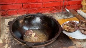 Как приготовить мясо которое тает во рту|Оссобуко с картошкой в казане