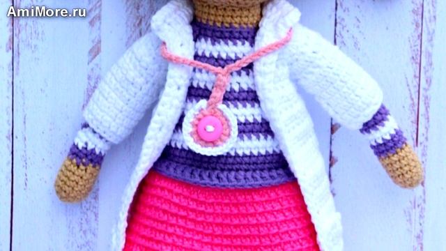 Амигуруми: схема Доктор Плюшева. Игрушки вязаные крючком. Free crochet patterns. смотреть онлайн