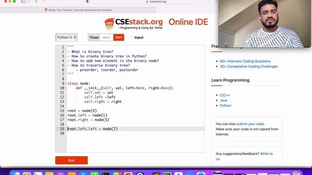 Create Binary Tree in Python | Crack Coding Interviews