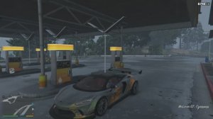 GTA V McLaren GT MANSAUG звук двигателя McLaren