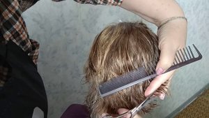 Стрижка. ✂️Простая,Короткая.✂️ С открытым ухом.✂️ Схемы и пошаговое обучение.