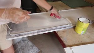 НЕ ВЫБРАСЫВАЙ СТАРУЮ МЕБЕЛЬ ? ОПЯТЬ ЗА СТАРОЕ! с Буби ? Бюджетная ПЕРЕДЕЛКА ст.mp4