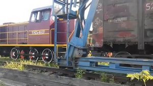 Наш тепловоз Тгм 23в 48-697.