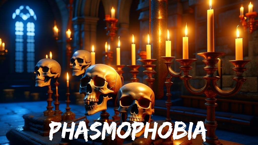 Золотой череп , попытка №1 |Phasmophobia |