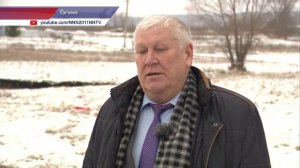 Карстовый провал в Гагинском районе