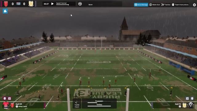 Rugby League Team Manager 3 - Half A Hull Derby смотреть онлайн