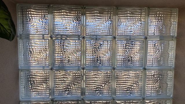 Стеклоблоки : на крестик или без ? Наглядный пример. смотреть онлайн