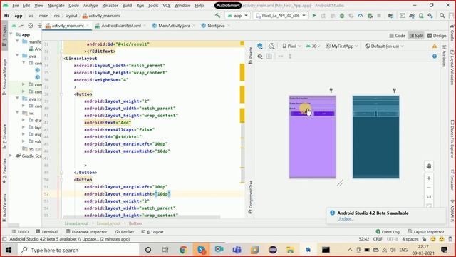 #9 Event Handling  |  Event Delegate Model  | Java | Android Studio | Android App Development