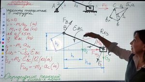 ЛЕКЦИЯ # 13. ТММ. ОПРЕДЕЛЕНИЕ РЕАКЦИЙ В КИНЕМАТИЧЕСКИХ ПАРАХ.
