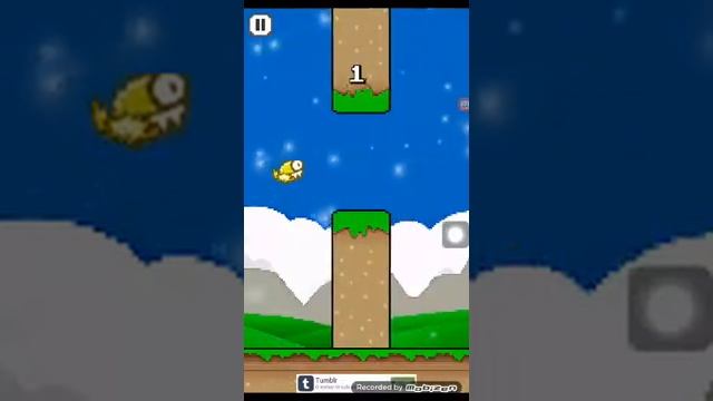 Jogando flappy Monster смотреть онлайн
