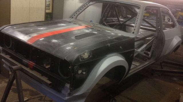 The Rallyworx Ford Escort Mk2 Rally car re-build смотреть онлайн