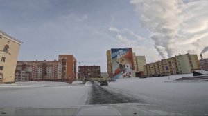 Улицы Норильска/Богдана Хмельницкого - Севастопольская/Зима 2024