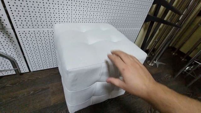 Пуфик комфорт белый.mp4 смотреть онлайн