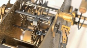 Механизм настенных часов  ОЧЗ . Сделано СССР.