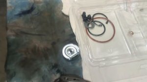 сборка турбины 4д56 замена вала