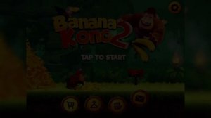 Banana Kong 2 / In one run:Jump on 3 wooden poles sticking out of the water at the beach