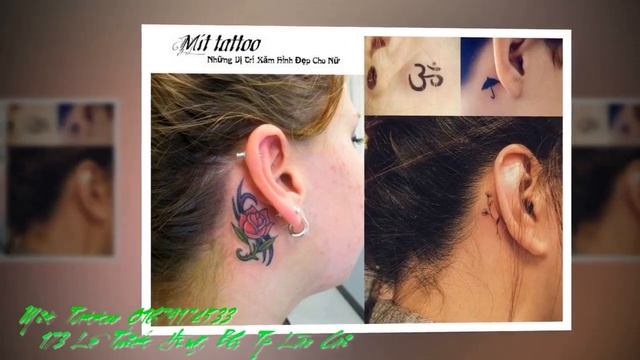 Những Vị Trí Xăm Hình Đẹp Cho Nữ - Mít Tattoo