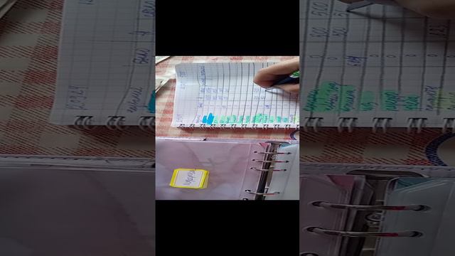 Распределение денег по конвертам сентябрь #2